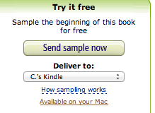 kindle sample