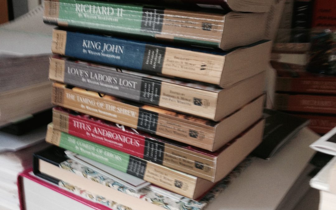 shakespeare update: one year, part I